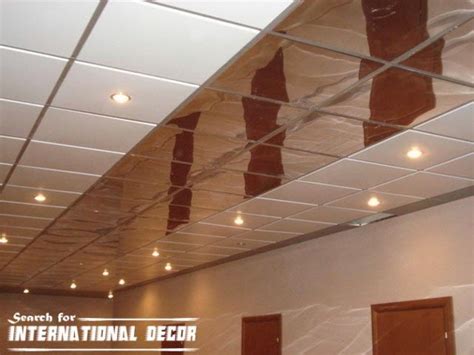 Besides drawings and patterns can be noted and countless raw materials involved in the manufacture of such a finishing material. Decorative ceiling tiles with original designs and types