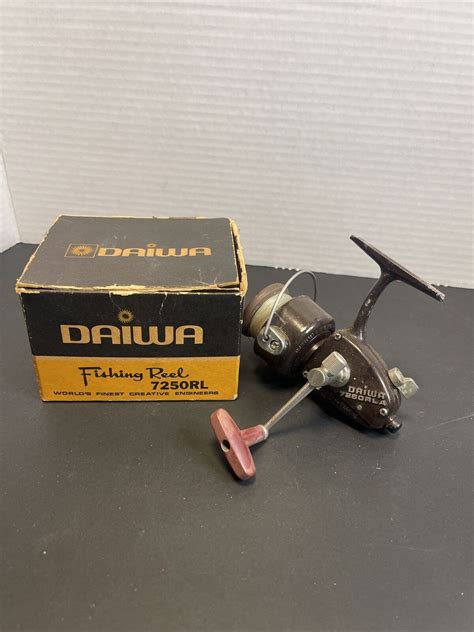 Vintage Diawa Fishing Reel Rl With Box Ebay