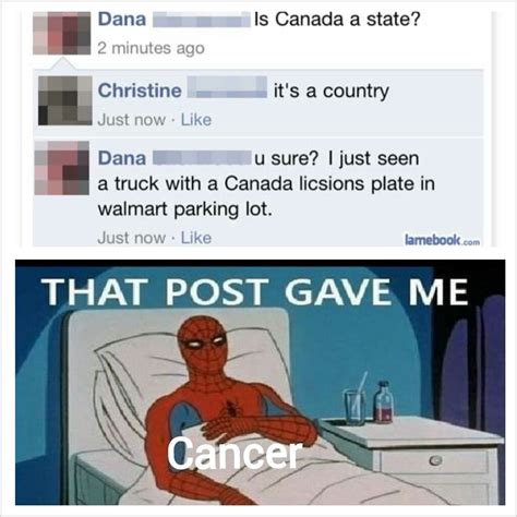 That Post Gave Me Cancer Too Meme By Ejje Taha Memedroid
