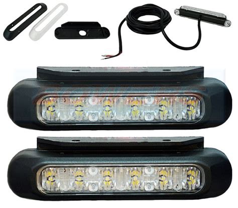 Compact Led Daytime Daylight Running Lights Drl Dlr Ft 300led H Bowers
