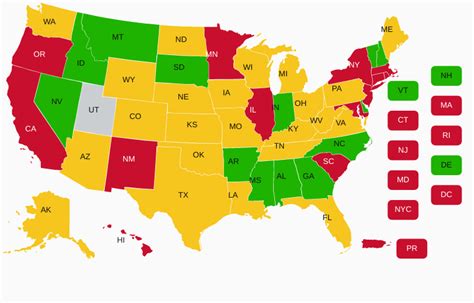 Utah Concealed Carry Gun Laws Ccw And Reciprocity Map Uscca 2022 04 01