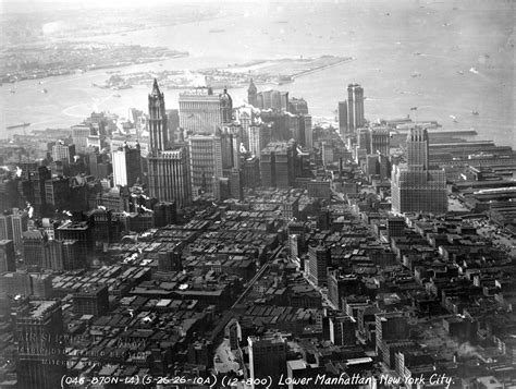 New York History Geschichte Lower Manhattan New York City May