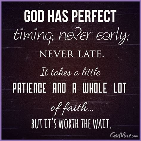 God Has Perfect Timing Inspirations Time Quotes Verse Quotes Faith