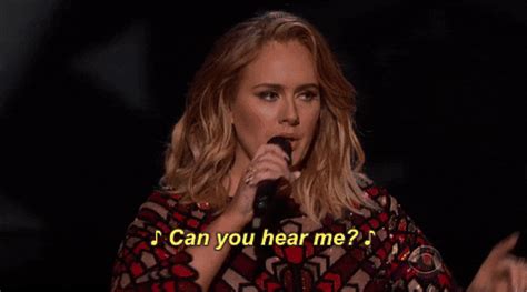 Do you wanna build a snowman is a song about a sister asking for forgiveness from another sister. Can You Hear Me Adele GIF by Recording Academy / GRAMMYs ...