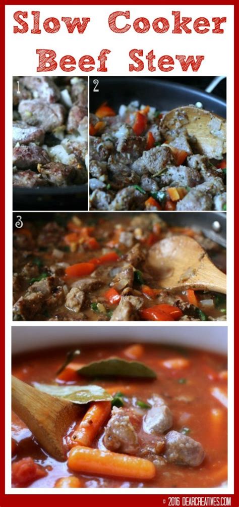 Slow Cooker Recipes Easy Italian Style Beef Stew