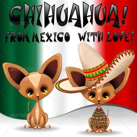 Chihuahua Puppy Dog Cartoon From Mexico Graphicriver
