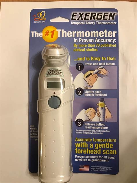 Buy Exergen Temporal Artery Thermometer Tat 2000c Scan By Exergen