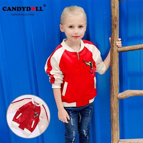 Candydoll 2017 Springautumn Boys Jacket Childrens Sports Coat Kids