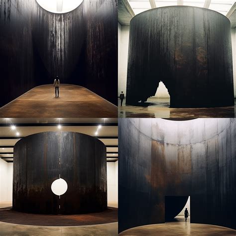 Richard Serra Ai Art Style Bold Expressions Of Steel Richard Serra