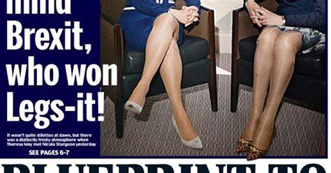 Funniest Responses Daily Mail Legs It Front Page