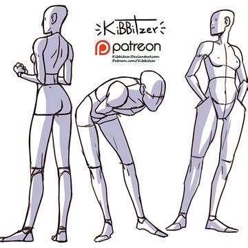 September Reference Sheets Previews Kibbitzer Auf Patreon In Pose Reference