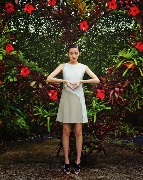 Duchess Dior Happy Go Lucky Xiao Wen Ju By Matt Irwin For Bergdorf Goodman Magazine Spring