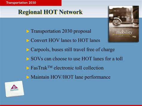 Ppt High Occupancy Toll Hot Lanes Recent Developments Powerpoint Presentation Id463005