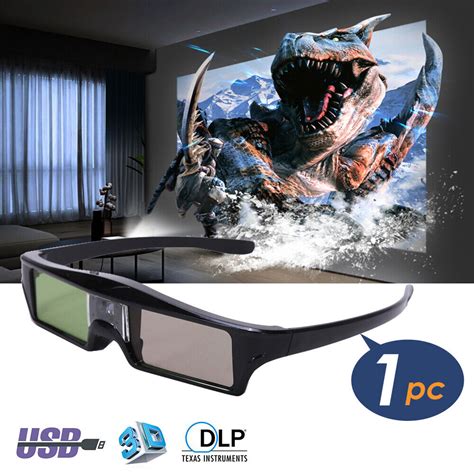 universal active shutter 3d glasses for optoma benq xgimi dlp projector movie au ebay