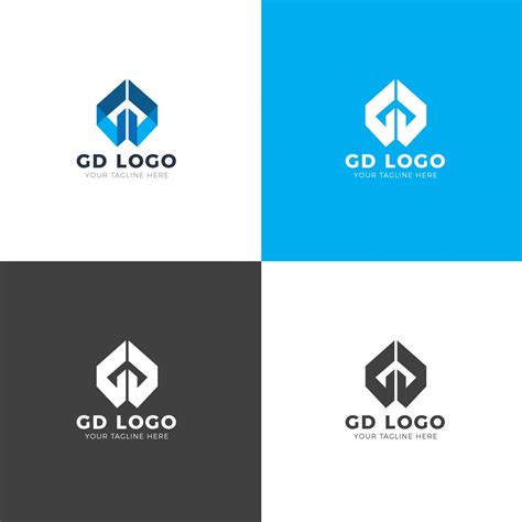 Gd Professional Logo Design Template 001854 Template Catalog