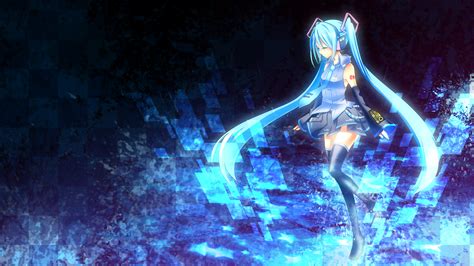 Hatsune Miku Full Hd Fond Décran Hatsune Miku 1920x1080 Wallpapertip