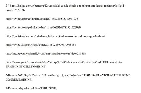 Rabia Çetin on Twitter: "Twitter, mahkeme kararını mail atmış. Vakıf