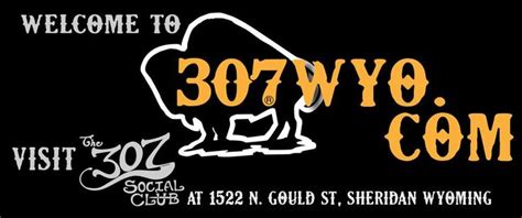 307 Wyoming Clothing Sheridan Wyoming Social Club Wyoming