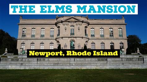The Elms Mansion Newport Rhode Island Tour Edward Julius Berwind