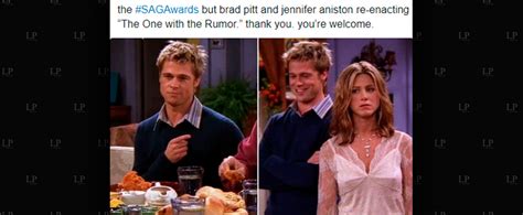 The show kicked off to an interesting start on sunday night. Best Jennifer Aniston and Brad Pitt Memes - LatinAmerican Post