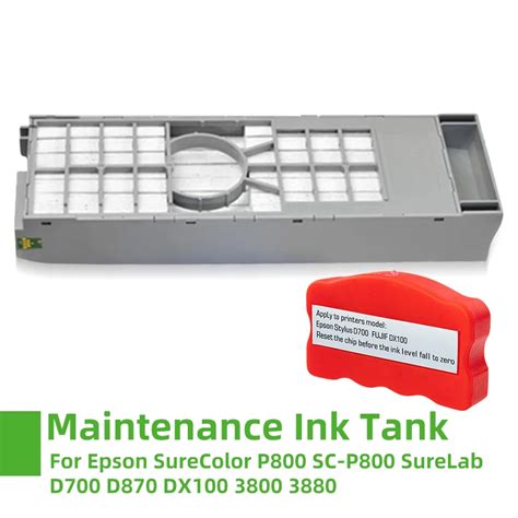 New T582000 T5820 Maintenance Ink Tank Chip Resetter Kit For Epson