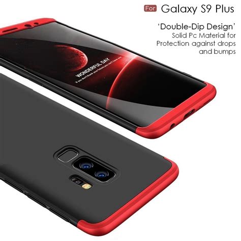 Fck Samsung Galaxy S9 Plus 3 In 1 360 Series Pc Case Dual Colour