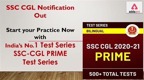 SSC CGL Exam Start Your Practice Now Enroll Now For SSC Prime Test Series Use