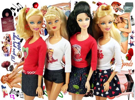 Pin Ups Mattel Barbie Barbie Dolls Barbie Clothes Ups 70th Pin Up