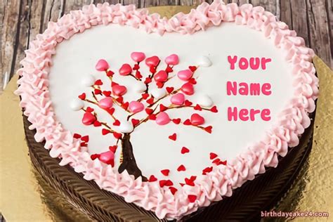 Create Birthday Cake With Names For Lovers