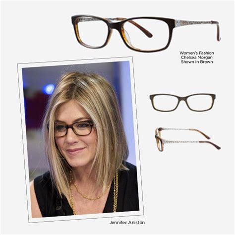 Davis Vision Jennifer Anistons Glasses Frame Her Face Perfectly Try
