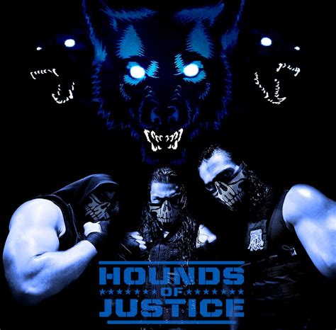 Wwe The Shield Hounds Of Justice White Background The Hounds Of