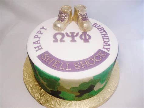 These recipe is easy to make and the cupcakes are super soft! made FRESH daily: Omega Psi Phi Army Officer Cake!