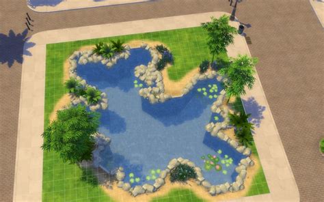 The Sims 4 Cool Pools Part 1 The Pond Pool