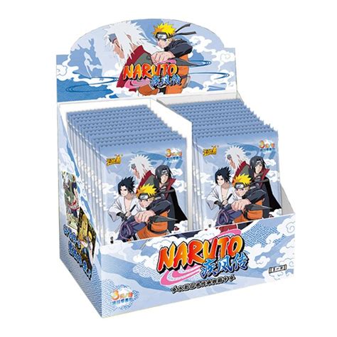 T2 5 W1 50 Packs Naruto Cards Booster Box Eyesight Collectibles
