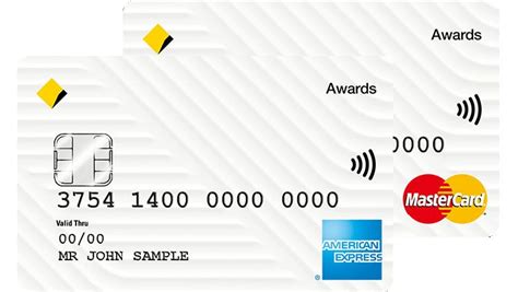 This applies to both personal. Commonwealth Bank Awards American Express, MasterCard ...