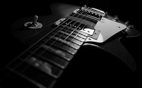 Guitar Black Backgrounds Wallpaper Cave