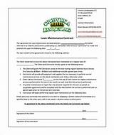 Landscaping Services Contract Photos
