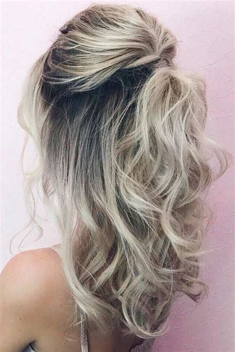 Separate the top and bottom equally. Prom Hairstyles for Medium Hair