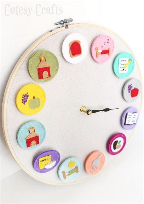 20 Ingenious Diy Clock Project Ideas Clock For Kids Diy Clock