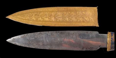 king tut s dagger was made from a meteorite business insider