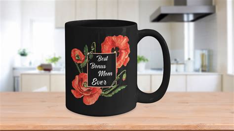 Stepmom Mug Bonus Mom Tea Cup Stepmother Black Coffee Mug