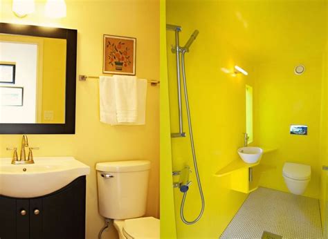 23 Cool Yellow Bathroom Design Ideas Interior God Yellow Bathrooms