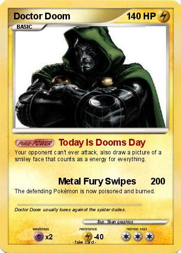 Pokémon Doctor Doom 6 6 Today Is Dooms Day My Pokemon Card