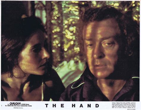 The Hand Original Lobby Card 2 Michael Caine Andrea Marcovicci