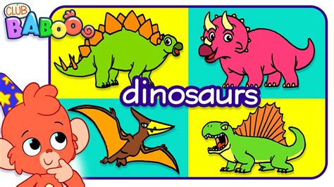 Learn Dinosaur Names Learn Dinosaurs Names And Sounds For Kids