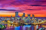 Pittsburgh, Pennsylvania, USA Skyline Stock Photo - Image of location ...