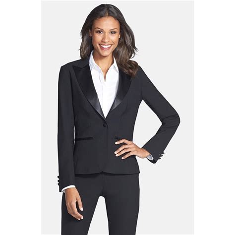 Black Women Business Suits Formal Office Suits Work Cotton Blended 2