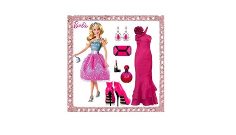 Mundo Pink Da Barbie Look Barbie