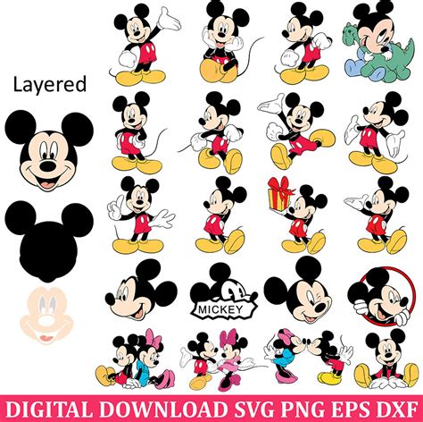 Visual Arts Kits And How To Mickey Mouse Svg Design Printing
