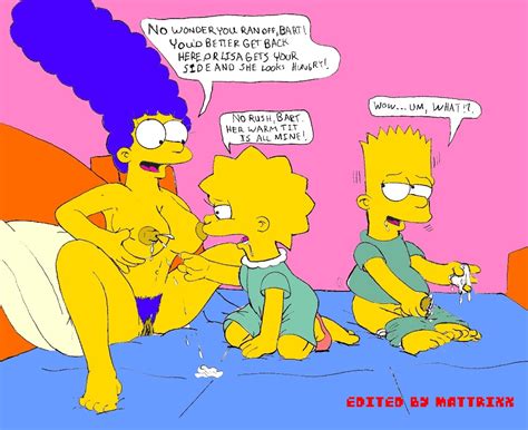 Post Bart Simpson Lisa Simpson Marge Simpson Mattrixx The